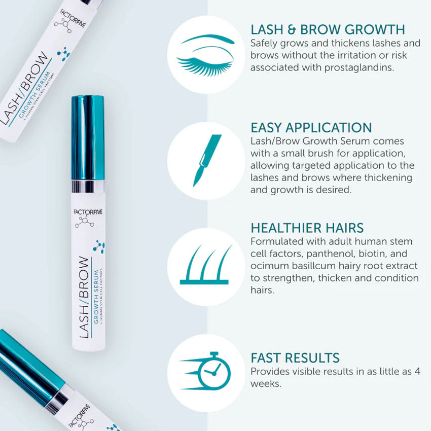 Factor Five Lash and Brow Growth Serum